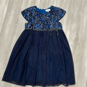 Mini Boden Navy Dress size 6-7